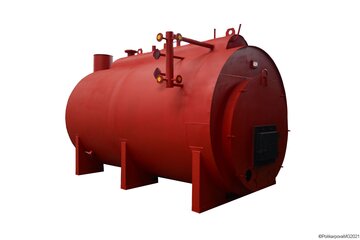 Парогенератор на угле 1200 кг пара